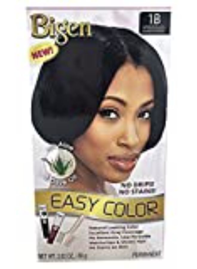 Bigen Easy Color Permanent Hair Dye With Aloe Olive Oil, Intense Black, 2.82 Oz (Sg_B0722Smf14_Us)  - Image 3