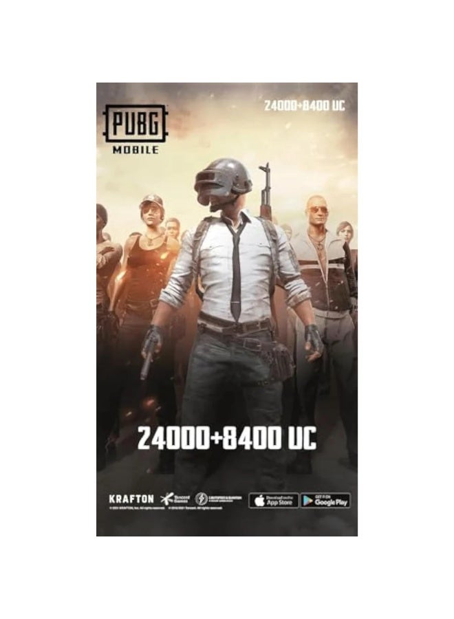 PUBG Mobile 32400 UC $400 Gift Card (Digital)