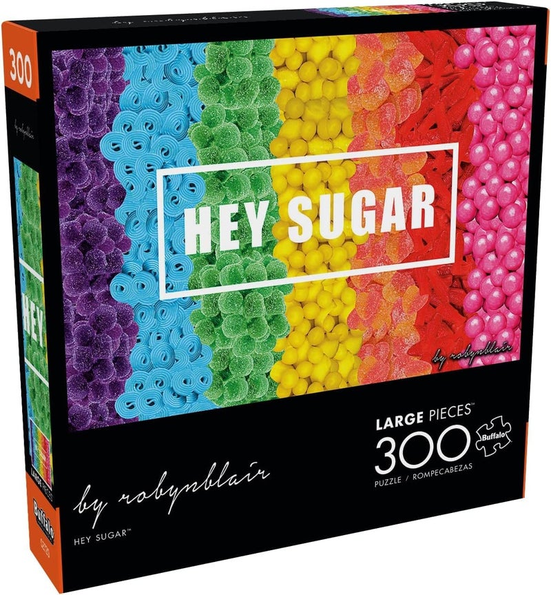 Buffalo Games - Robyn Blair - Hey Sugar - Large Piece Jigsaw Puzzle for Adults -Challenging Puzzle Perfect for Game Nights - Finished Size is 21.25 x 15.00 - Image 1
