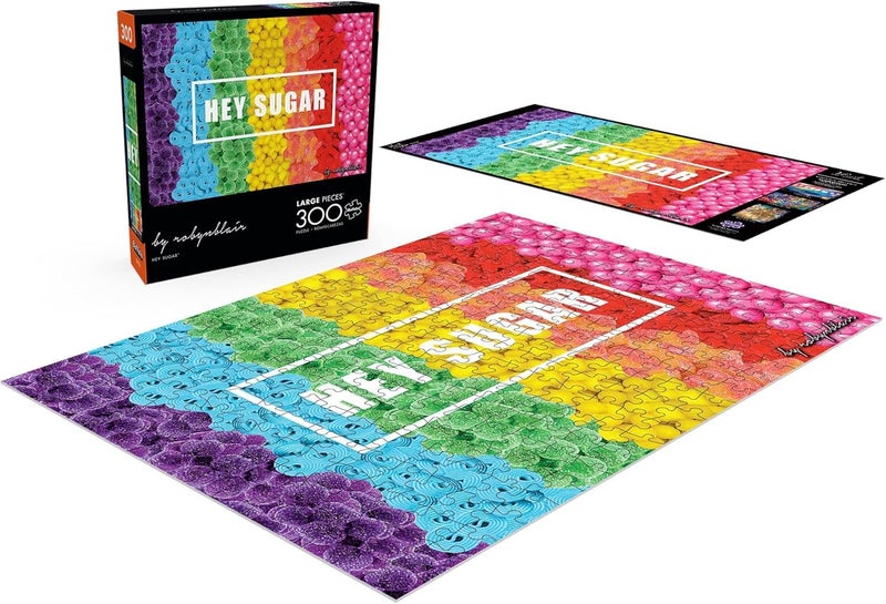 Buffalo Games - Robyn Blair - Hey Sugar - Large Piece Jigsaw Puzzle for Adults -Challenging Puzzle Perfect for Game Nights - Finished Size is 21.25 x 15.00 - Image 4