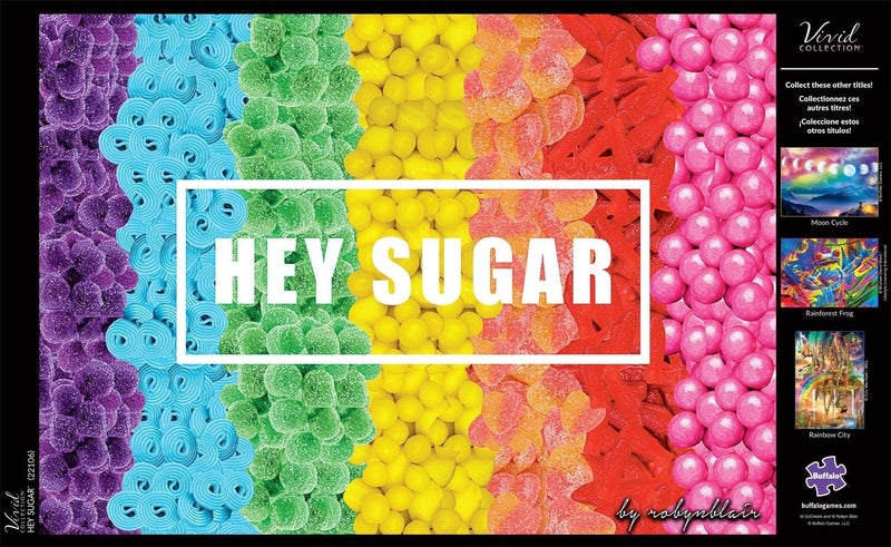 Buffalo Games - Robyn Blair - Hey Sugar - Large Piece Jigsaw Puzzle for Adults -Challenging Puzzle Perfect for Game Nights - Finished Size is 21.25 x 15.00 - Image 5