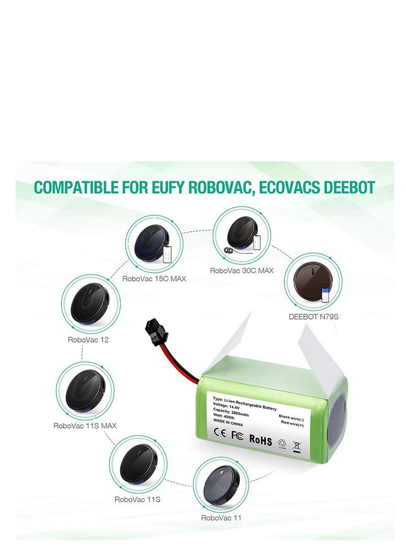Generic - Replacement Battery Compatible With Robovac (2800mAh) - Image 1
