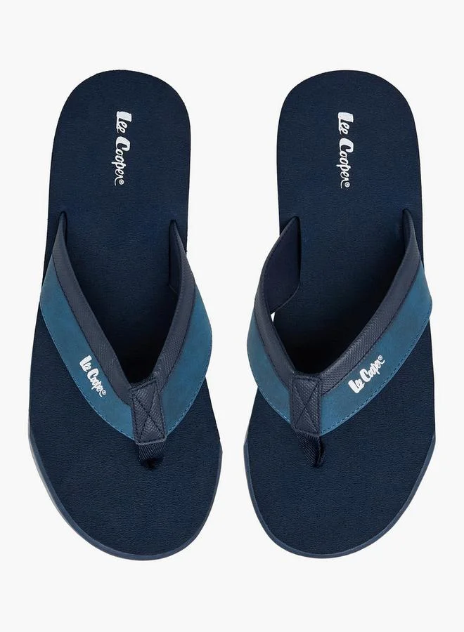 Lee Cooper NAVY Men's Colourblock Flip Flops for Men | Best Price UAE