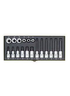 23296 Special Socket Spanner Set For Multi-Point Head Cap Screws Spline 18 - Pieces