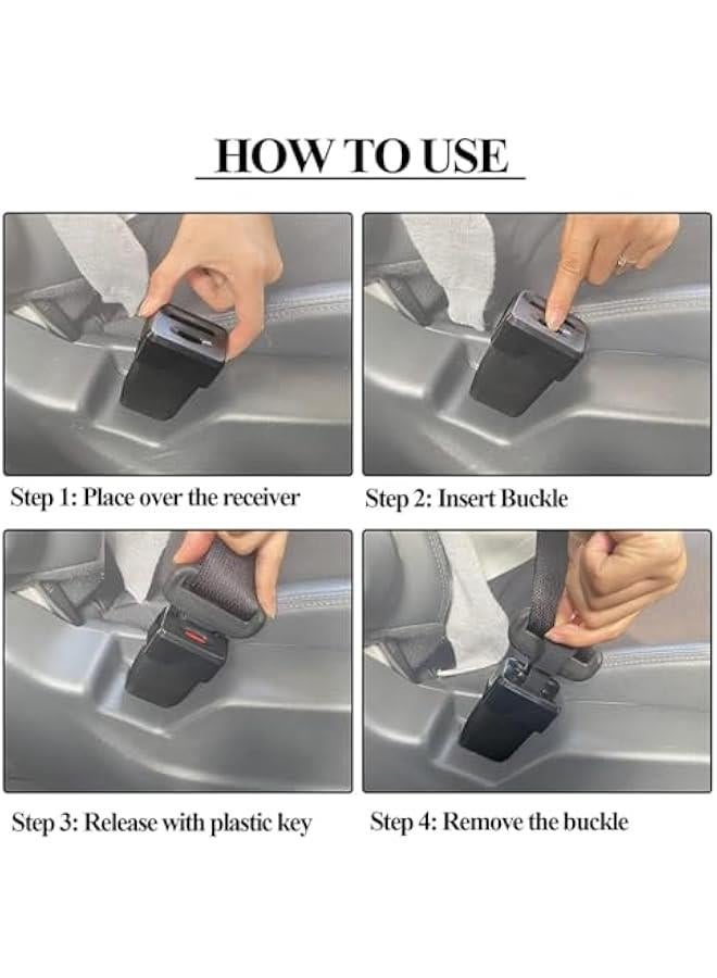 FYLX Seat Belt Lock Cover Prevents Accidental Opening By Children Or Special Grou Child Seat Belt Buckle Seat Belt Buckle Anti Release Cover Household Car Seat Belt Buckle Cover 2 - Image 3