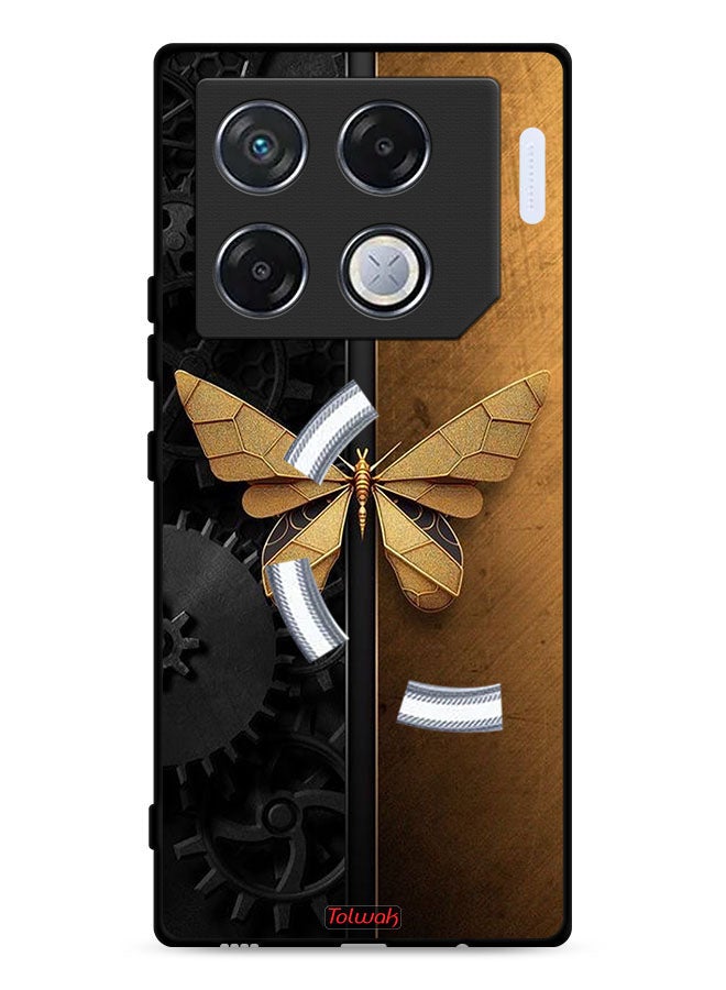 Tolwak Infinix GT 20 Pro 5G Protective Case Cover Steel Butterfly - Image 1