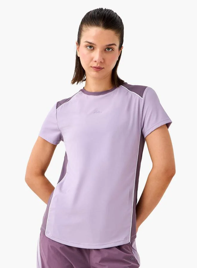 Kappa Kappa Colourblock Crew Neck T-shirt