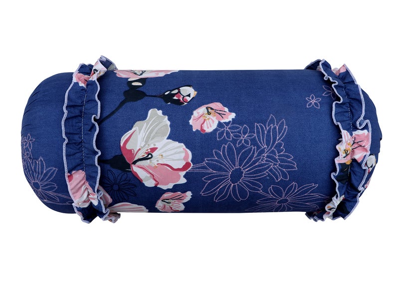 HSR Collection Cotton 220 TC Bolster Cover (Standard_Pale Blue) - Image 2