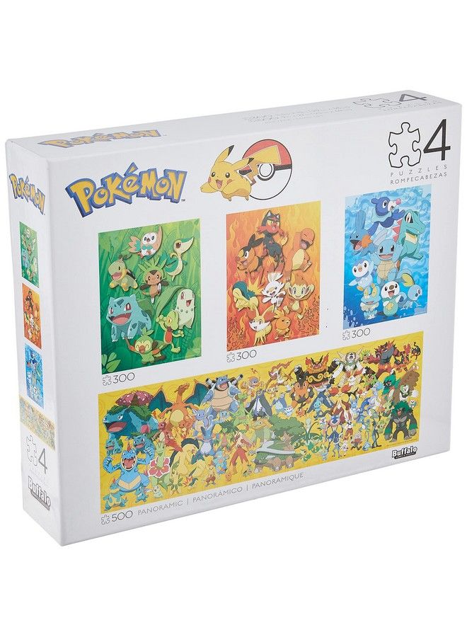 Buffalo Games 4 In 1 Multipack Pokemon 500 - Image 2