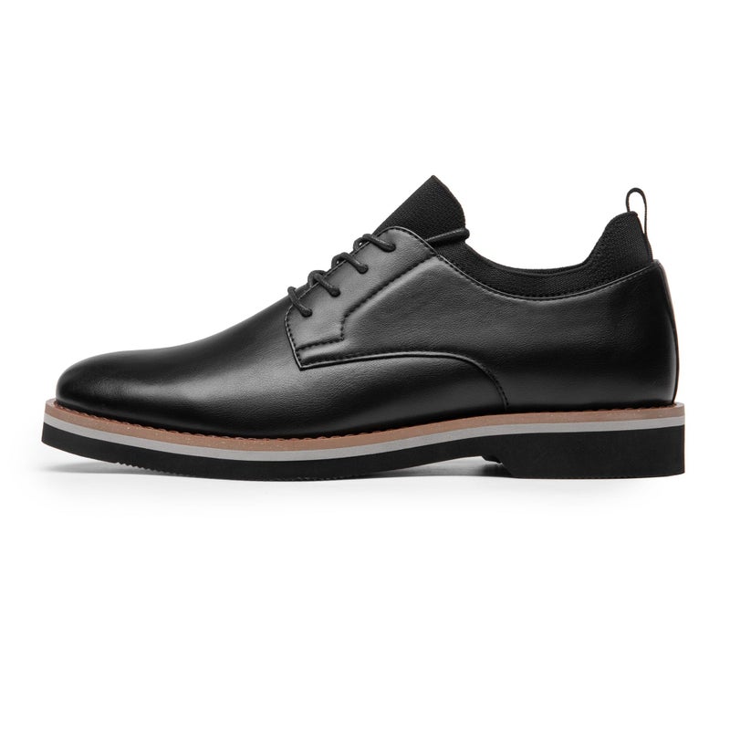 Bruno Marc Lace-Up Comfortable Fashion Shoes,Size 9.5,Black,BMUMOX2508 - Image 3