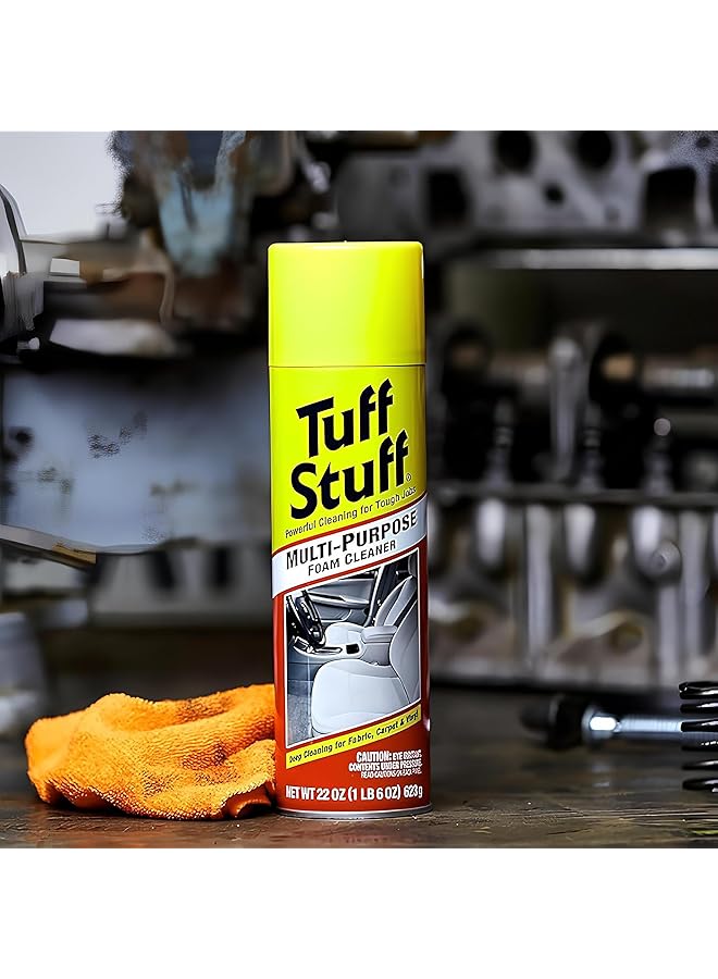 Generic Combo Deal: Buy Tuff Stuff & Get A Aroma Air Freshener – Powerful Multi-Purpose Foam Cleaning 650 Ml & Refreshing Scent Combo (Tuff Stuff + V- Collection, New Car) - Image 2