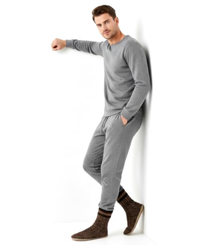 Cozylook Mens Slippers Indoor Soft Sole Warm Fleece Lined Slipper Socks Cozy Gifts for Men Size 1011 - Image 3