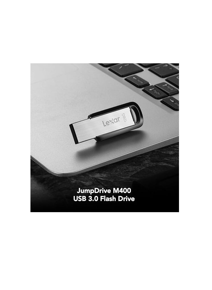 Lexar 128GB JumpDrive M400 USB 3.0 Flash Drive, Up to 150MB/s  - Image 2