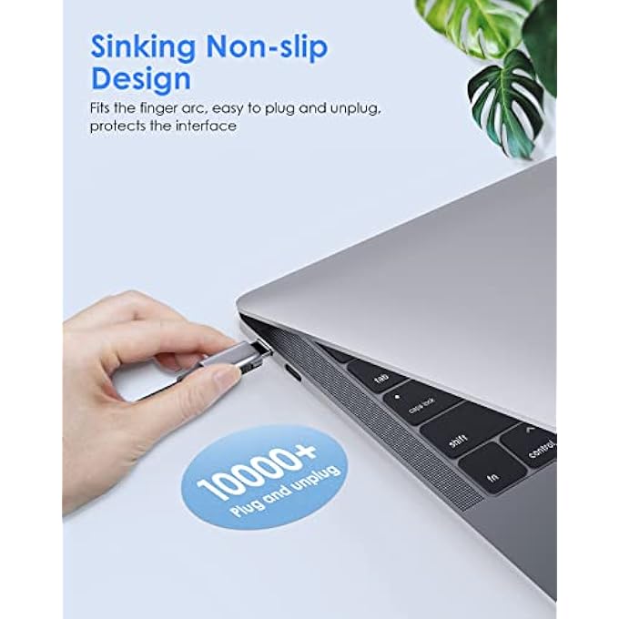 Lention USB C TO SD/MICRO SD CARD READER, TYPE C SD 3.0 CARD ADAPTER COMPATIBLE 2025-2016 MACBOOK PRO 13/14/15/16, NEW MAC AIR/IPAD/SURFACE, CHROMEBOOK, MORE, STABLE DRIVER CERTIFIED (CB-C8, GRAY) - Image 3