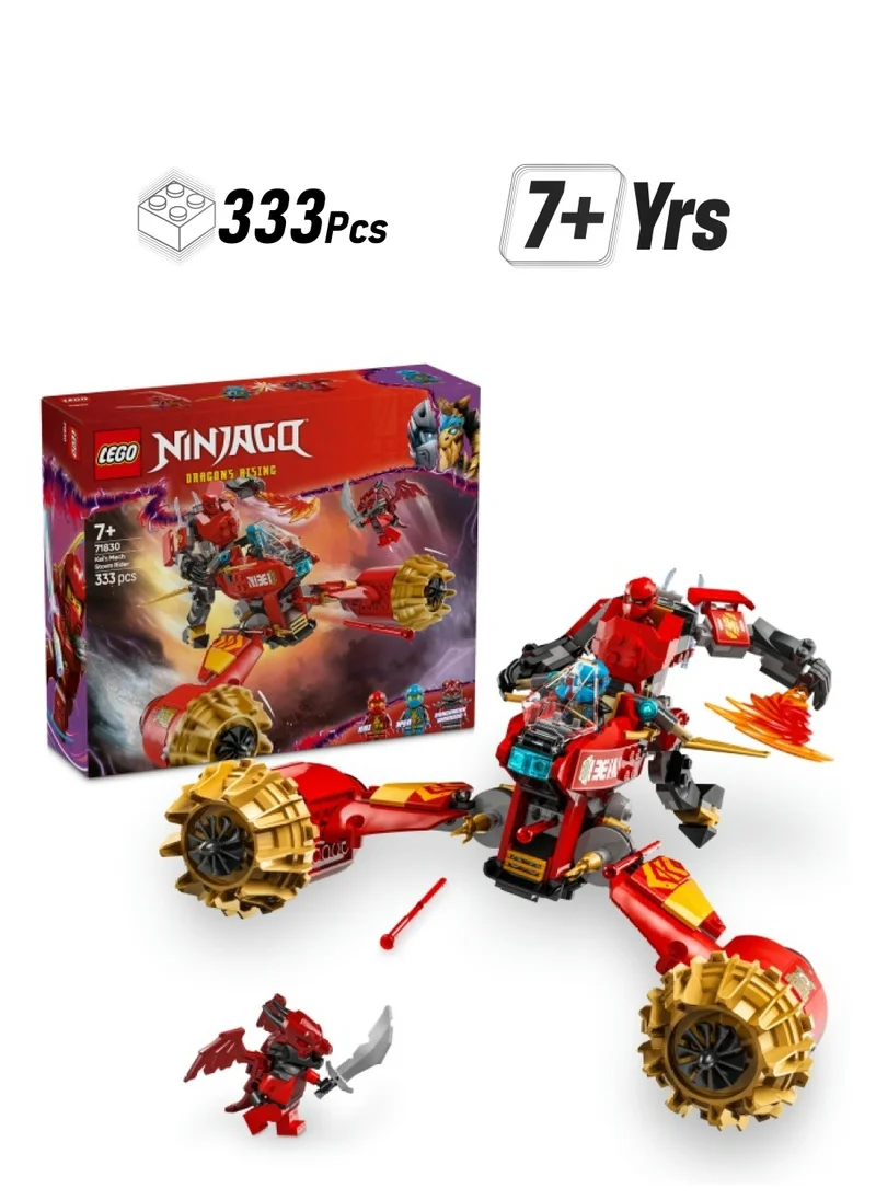 LEGO NINJAGO® Kai’s Mech Storm Rider Combo Ninja Toy 71830 (333) Pieces