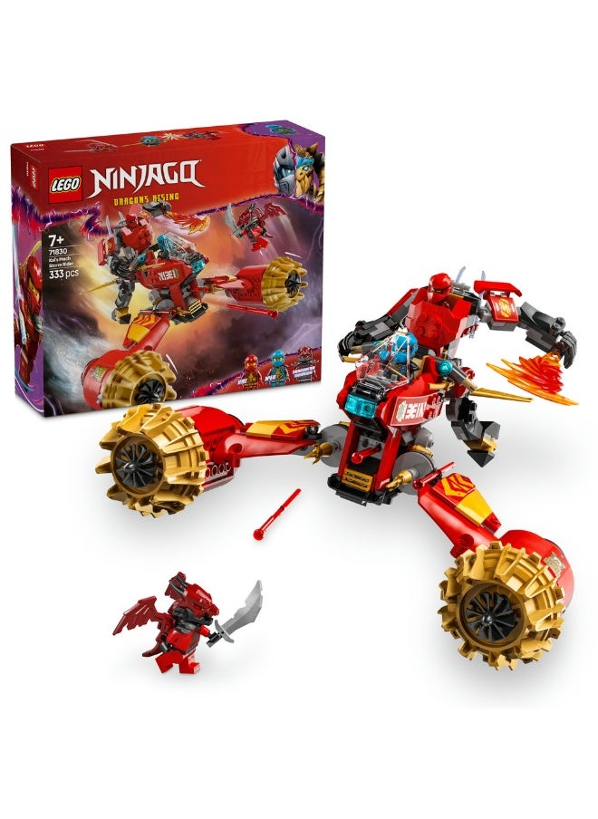 LEGO NINJAGO® Kai’s Mech Storm Rider Combo Ninja Toy 71830 (333) Pieces  - Image 1