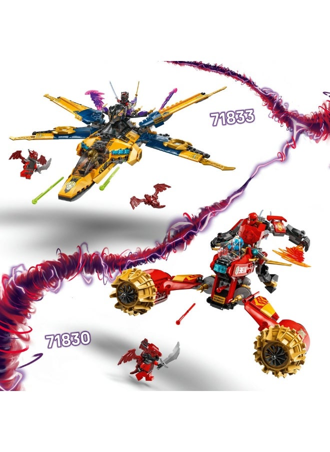 NINJAGO® Kai’s Mech Storm Rider Combo Ninja Toy 71830 (333) Pieces