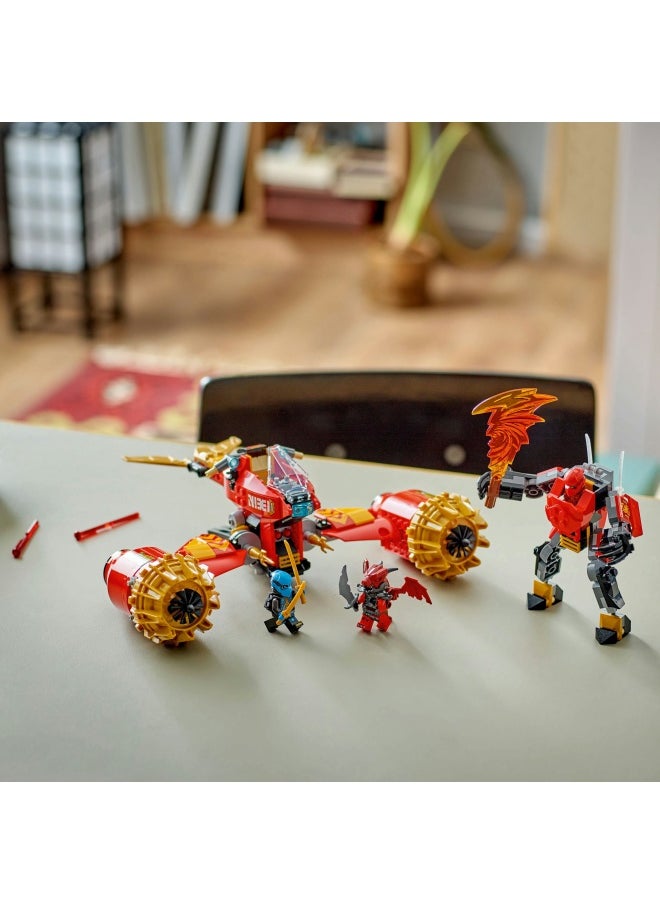 LEGO NINJAGO® Kai’s Mech Storm Rider Combo Ninja Toy 71830 (333) Pieces  - Image 5