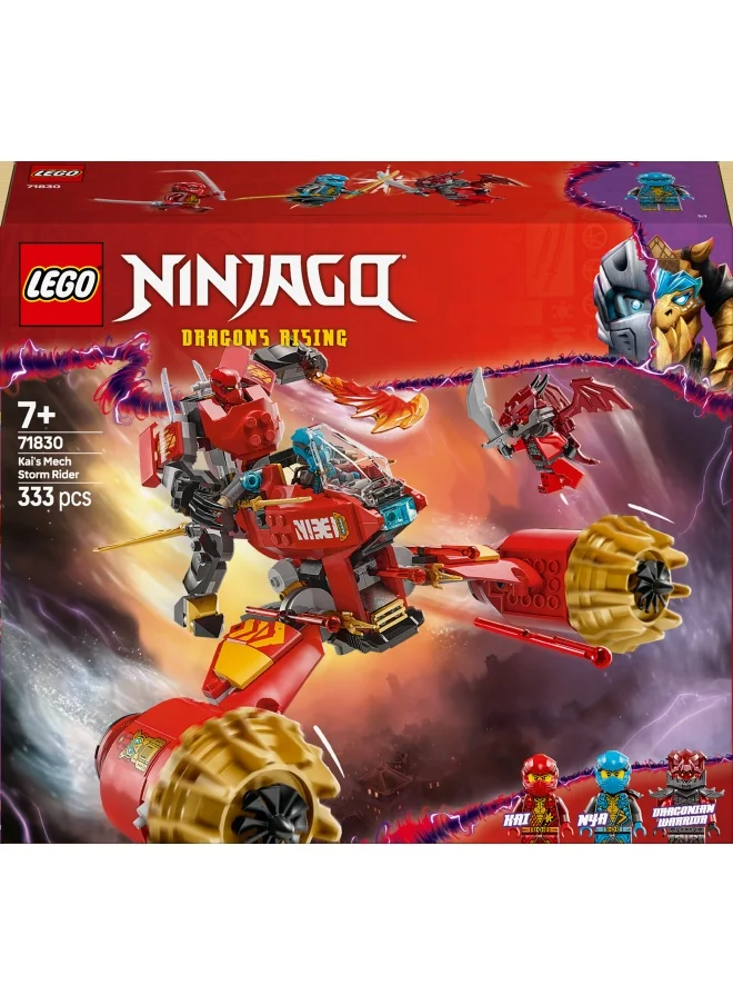 LEGO NINJAGO® Kai’s Mech Storm Rider Combo Ninja Toy 71830 (333) Pieces