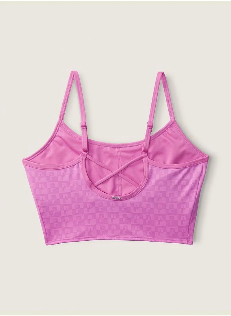 PINK Ultimate Lightly Lined Sports Crop