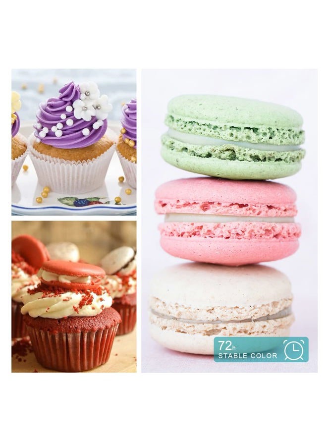 Colaele Food Coloring Set - 12 Color Food Grade Vibrant Food Dye - Image 5