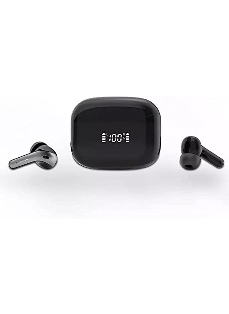 True Wireless Earbuds Noise Cancellation Bluetooth 5 1 Ipx7 Waterproof Big Bass Earphones Crystal Clear Sound In-Ear Dual-Mic Touch Control Headphones Led Power Display Screen