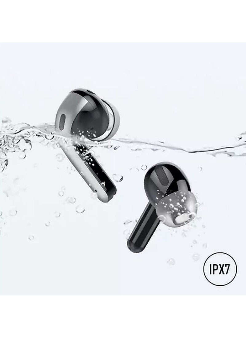 True Wireless Earbuds Noise Cancellation Bluetooth 5 1 Ipx7 Waterproof Big Bass Earphones Crystal Clear Sound In-Ear Dual-Mic Touch Control Headphones Led Power Display Screen