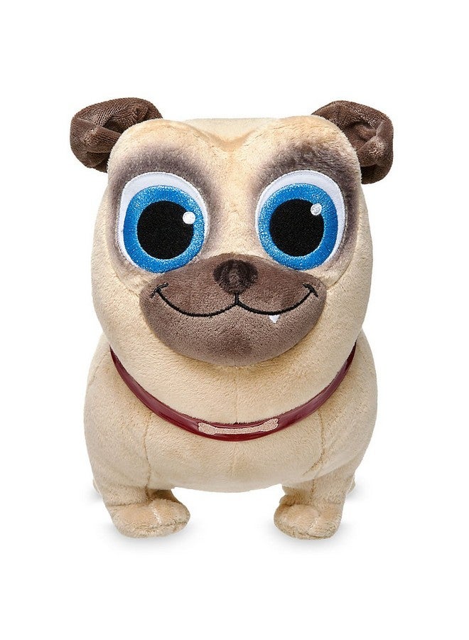 DISNEY STORE Official Puppy Dog Pals Plush Toy - Soft and Cuddly Puppy Stuffed Animal, Plush Toys, Collectible Character, Stuffed Dogs for Kids - Rolly, 12 Inches - Image 1