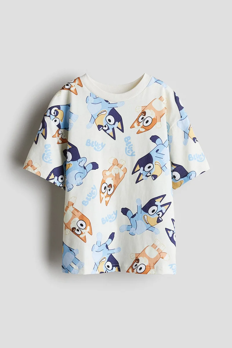 H&M Printed oversized T-shirt