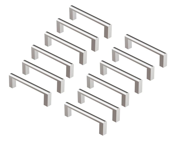 Atlantic Cabinet Pull Handle Matt Finish Total Length 68 inch HoletoHole 160 mm Pack of 12 - Image 1