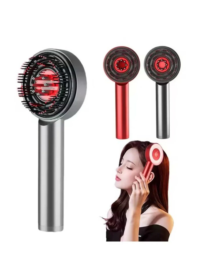 Rhea beauty Hair Comb Massage Red And Blue Light Medicated Massage Comb Hair Skin Medicated Anti-Hair Loss - Image 2