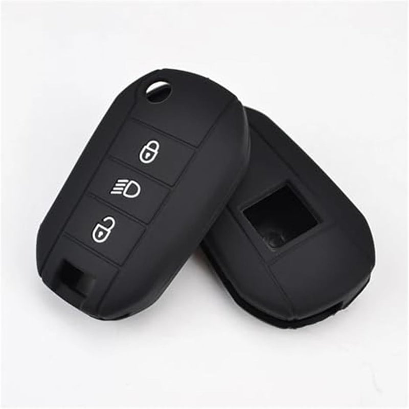 Wivplex Silicone Car Key Fob Cover for Citroen - Image 5