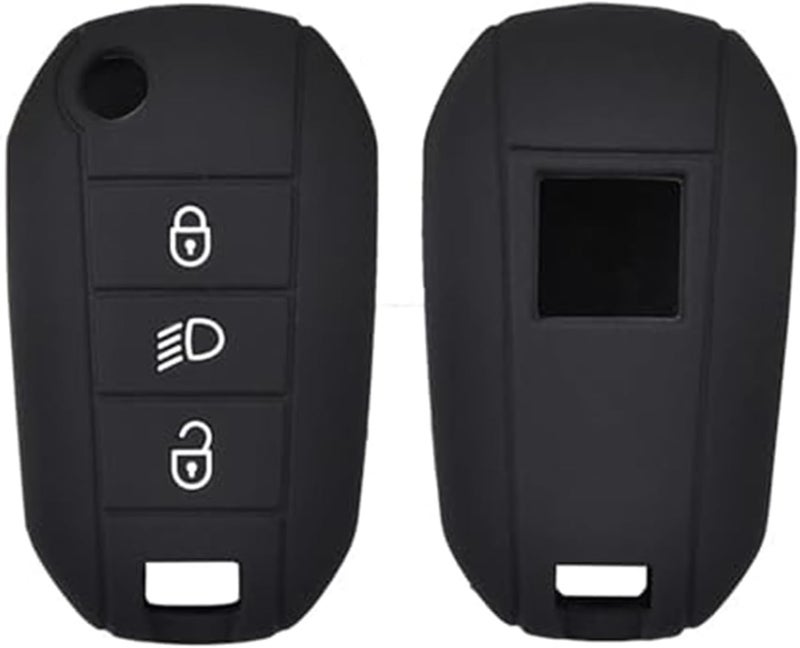 Wivplex Silicone Car Key Fob Cover for Citroen - Image 2
