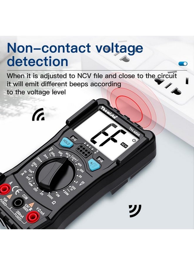 Themisto - Themisto TH-M98 Digital Multimeter (Black 2000 Counts) - Image 1