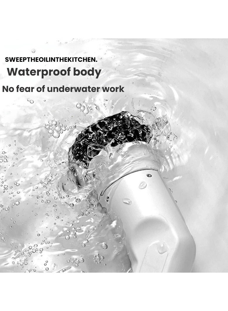 عام فرشاة كهربائية للتنظيف والغسيل الصينية. إنها أداة رائعة لغسيل الأواني والحوضات والمشاكل الصغيرة. وهي فرشاة متعددة الوظائف، محمولة ومرنة للاستخدام في المنزل، تسهل عملية التنظيف بكفاءة عالية. - Image 2