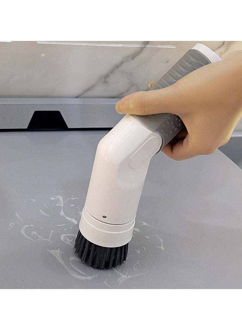 عام فرشاة كهربائية للتنظيف والغسيل الصينية. إنها أداة رائعة لغسيل الأواني والحوضات والمشاكل الصغيرة. وهي فرشاة متعددة الوظائف، محمولة ومرنة للاستخدام في المنزل، تسهل عملية التنظيف بكفاءة عالية. - Image 3