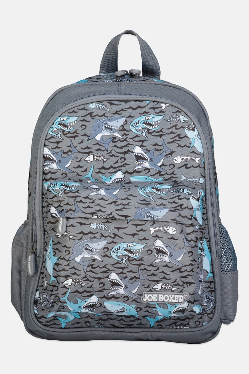 Joe Boxer Kids Boy Graphic Print Backpack, Multicolor - Image 1