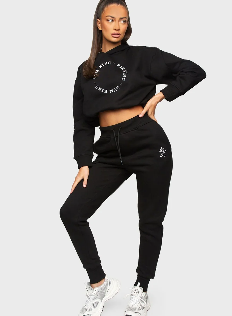 Gym King Drop Shoulder Hoodie