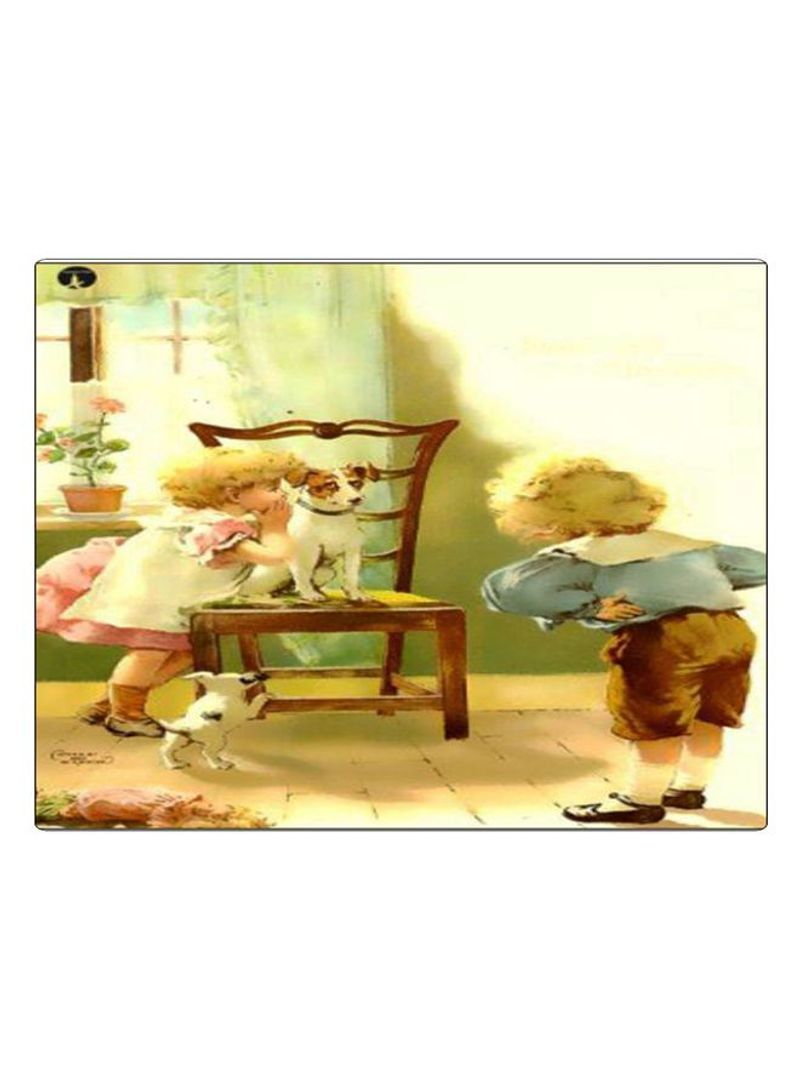 RKN Printed Anti-Slip Gaming Mouse Pad Multicolour