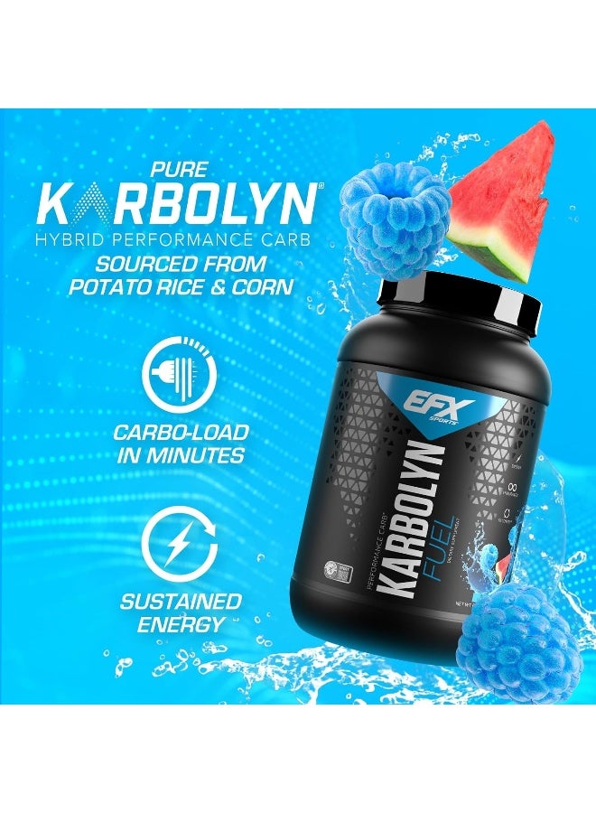 EFX SPORTS كاربولين فيول بنكهة التوت الأزرق والبطيخ 4.3 رطل 1950 جرام - Image 4