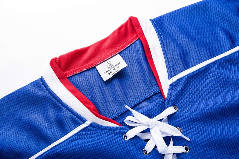 EALER H900 Series Ice Hockey League Team Color Blank Practice Jersey & Thick, Breathable and Quick-Dry High Strength Fabric&Unisex Junior to Senior - Image 4