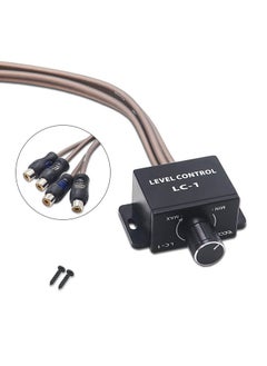 RECOIL Lc1 Universal Rca Level Controller Car Audio Amplifier Gian Level Bass Boost Volume Control Knob  - Image 2