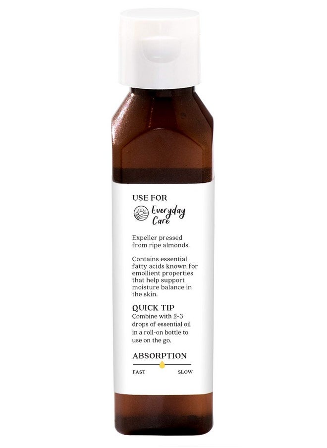 Aura Cacia Sweet Almond Skin Care Oil 4 Fl. Oz.  - Image 4