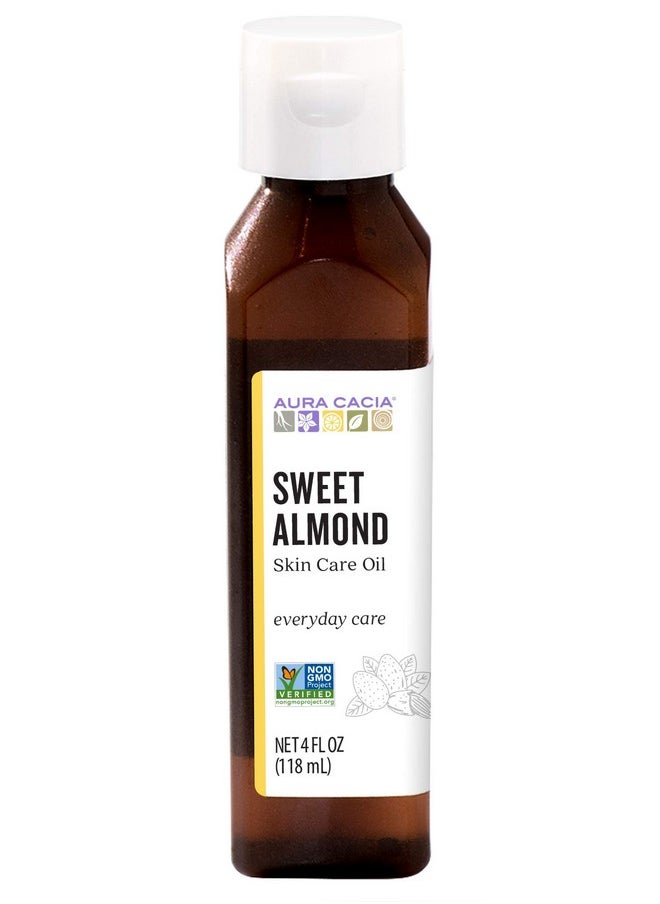 Aura Cacia Sweet Almond Skin Care Oil 4 Fl. Oz.  - Image 2