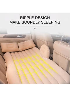 Gopz Gopz Universal Car Inflatable Air Mattress with Headrest Foldable Travel Bed with Pump for SUV Camping and Relaxation Lightweight and Durable Design  - Image 3