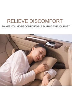 Gopz Gopz Universal Car Inflatable Air Mattress with Headrest Foldable Travel Bed with Pump for SUV Camping and Relaxation Lightweight and Durable Design  - Image 4