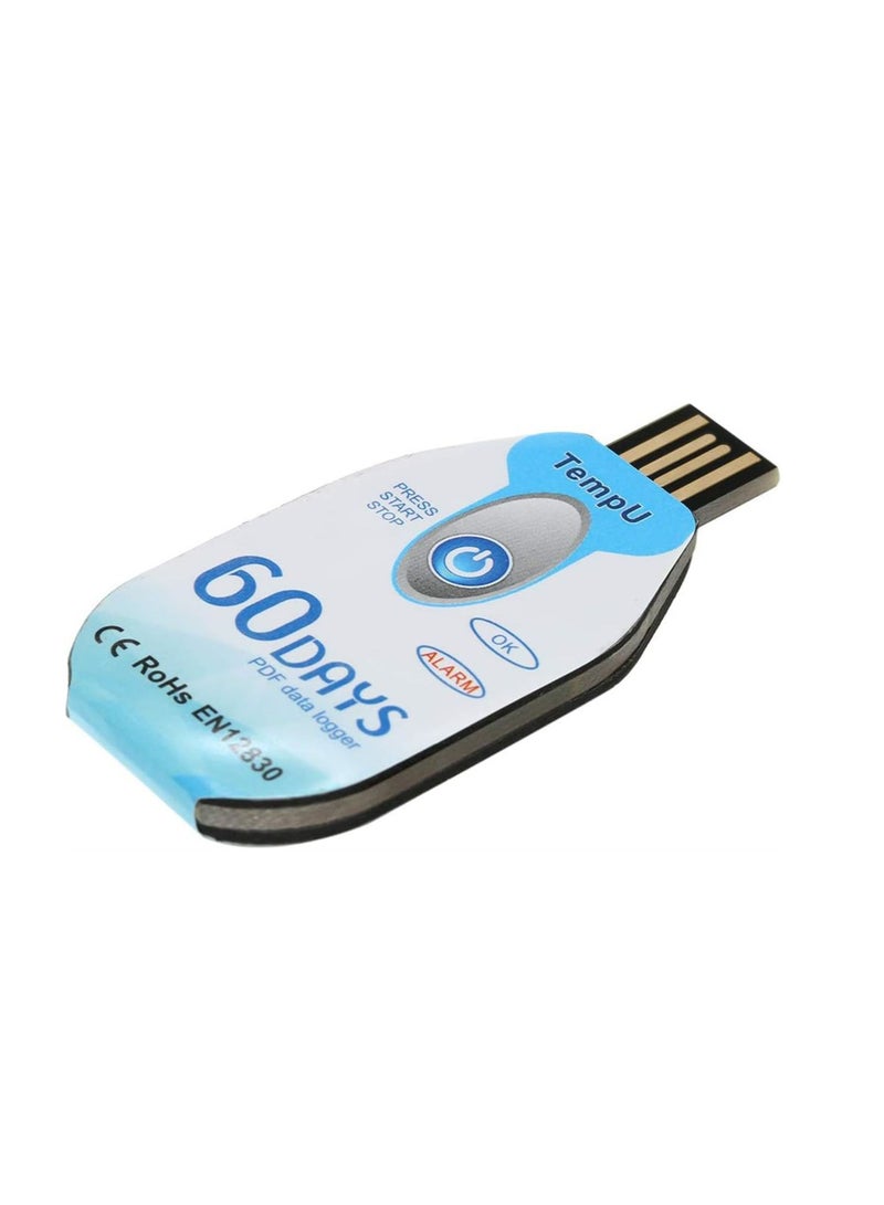 Waterproof USB 2.0 PDF Disposable Temperature Data Logger 60 Days Cold Chain ermometer Recorder for Biological or Medicine Chemical Industry - Image 5
