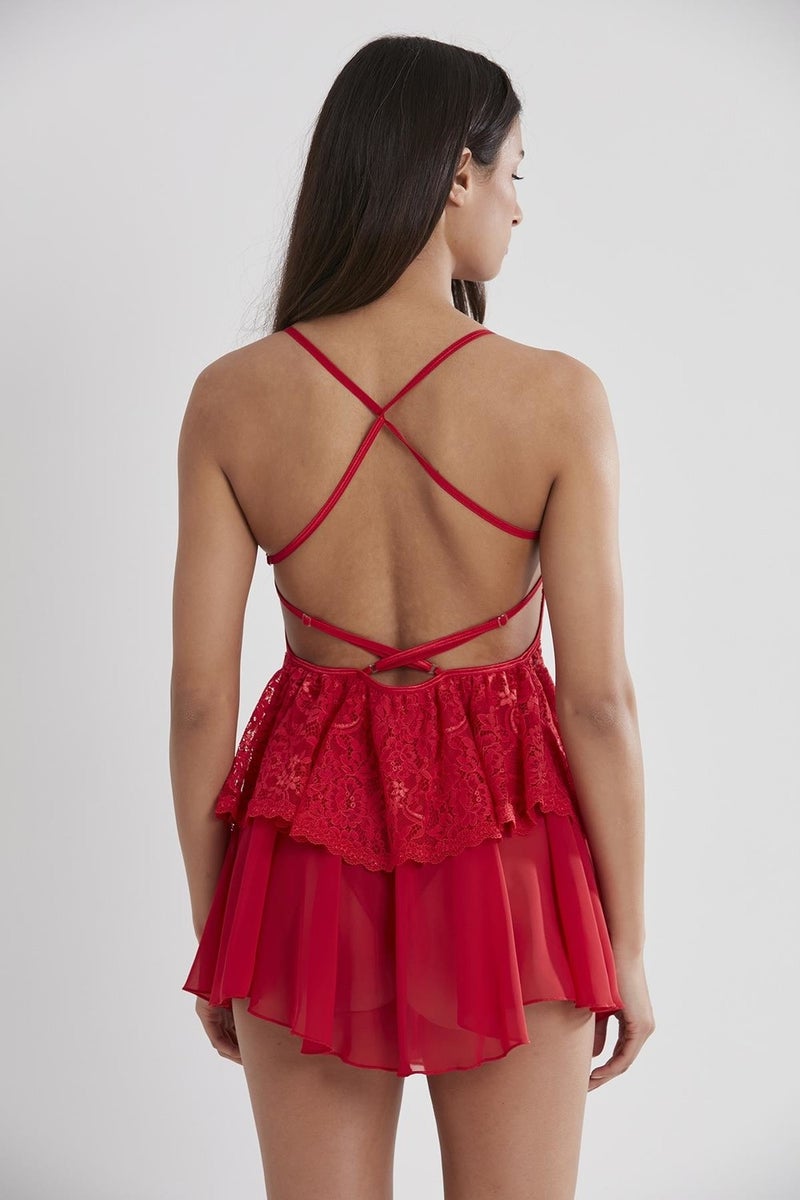 pierre cardin Satin Lace Nightgown - 645  - Image 4