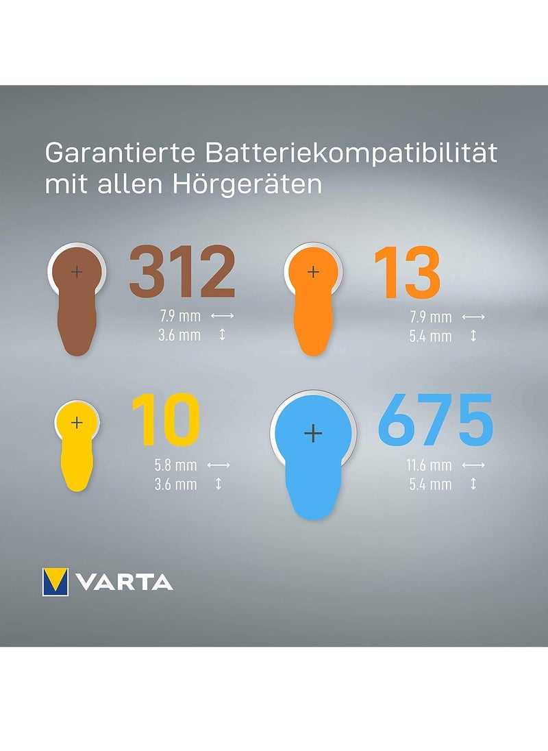 Hearing Aid Batteries, Yellow Type 10 , PR70 , 1.45V , 6 pes, Custom Made, high hearing level, mercury-free, Made in Germany - pzsku/Z611C0E8D3986C0538879Z/45/_/1731233804/c74a46d6-5bf2-448b-894c-bc4ca863fa00