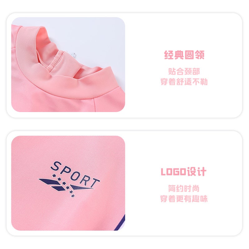 Children''s One-Piece Swimming Suit, Fashionable Dress, Fresh and Sweet, Cute, Beach Play, Sun Protection, Lightweight Swimsuit - Image 4